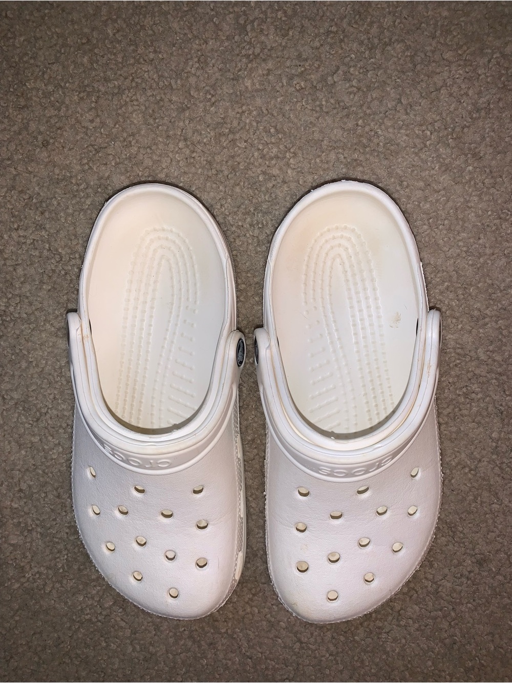 CROCS Classic Clog Women’s Size 7 - White - Picture 5 of 10
